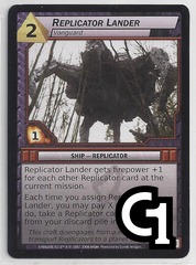 Replicator Lander, Vanguard